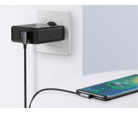 UGREEN Kabel USB do USB-C kątowy US176 3A 2m czarny - 1489127 - zdjęcie 3